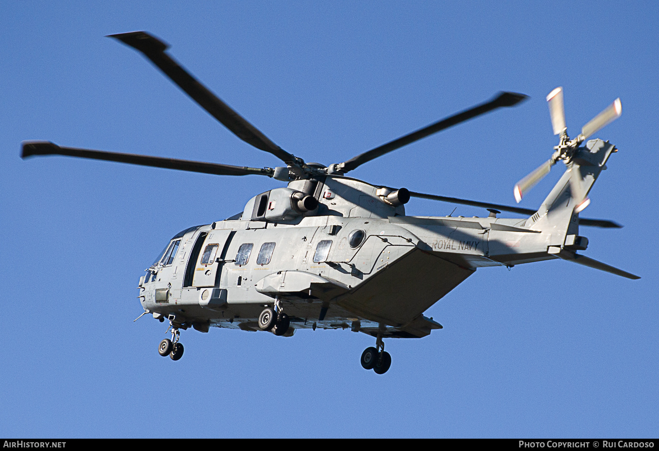 Aircraft Photo of ZJ123 | EHI EH101-411 Merlin HC3 | UK - Navy | AirHistory.net #647791