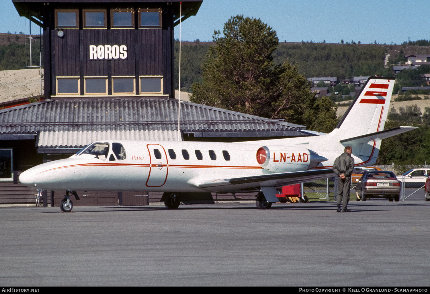 Aircraft Photo of LN-AAD | Cessna 550 Citation II | AirHistory.net #647795