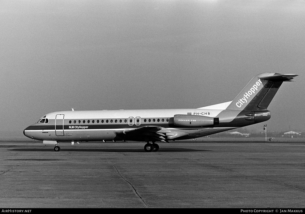 Aircraft Photo of PH-CHB | Fokker F28-4000 Fellowship | NLM Cityhopper | AirHistory.net #647802