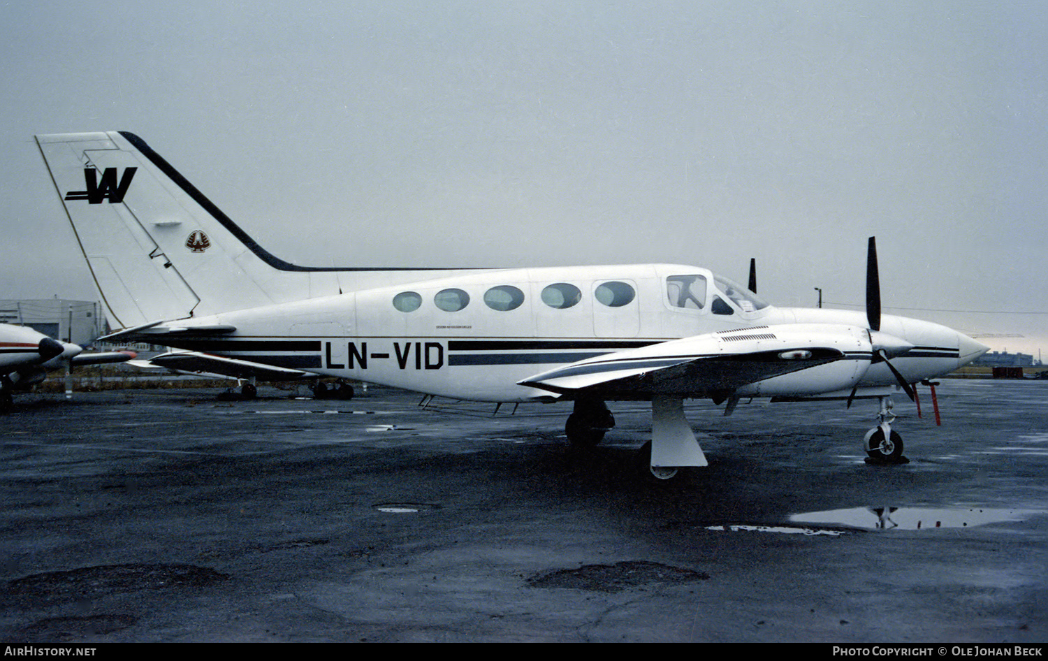 Aircraft Photo of LN-VID | Cessna 421C Golden Eagle | AirHistory.net #647816