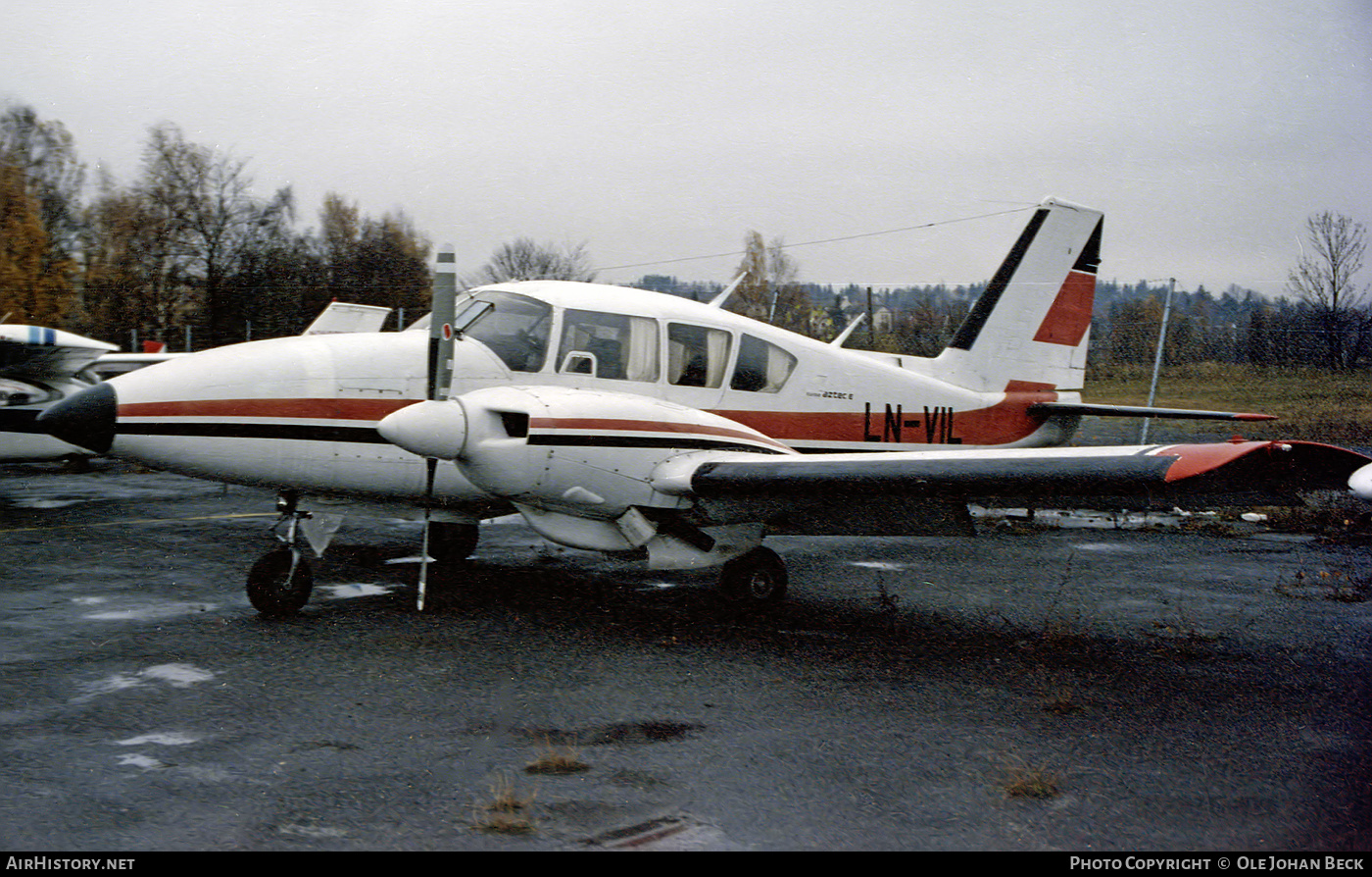 Aircraft Photo of LN-VIL | Piper PA-23-250 Aztec E | AirHistory.net #647820