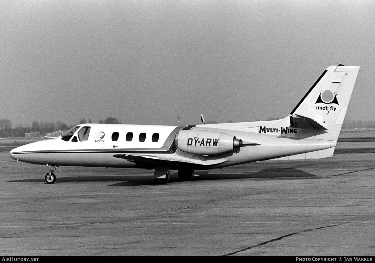Aircraft Photo of OY-ARW | Cessna 500 Citation | Midtfly | AirHistory.net #647825