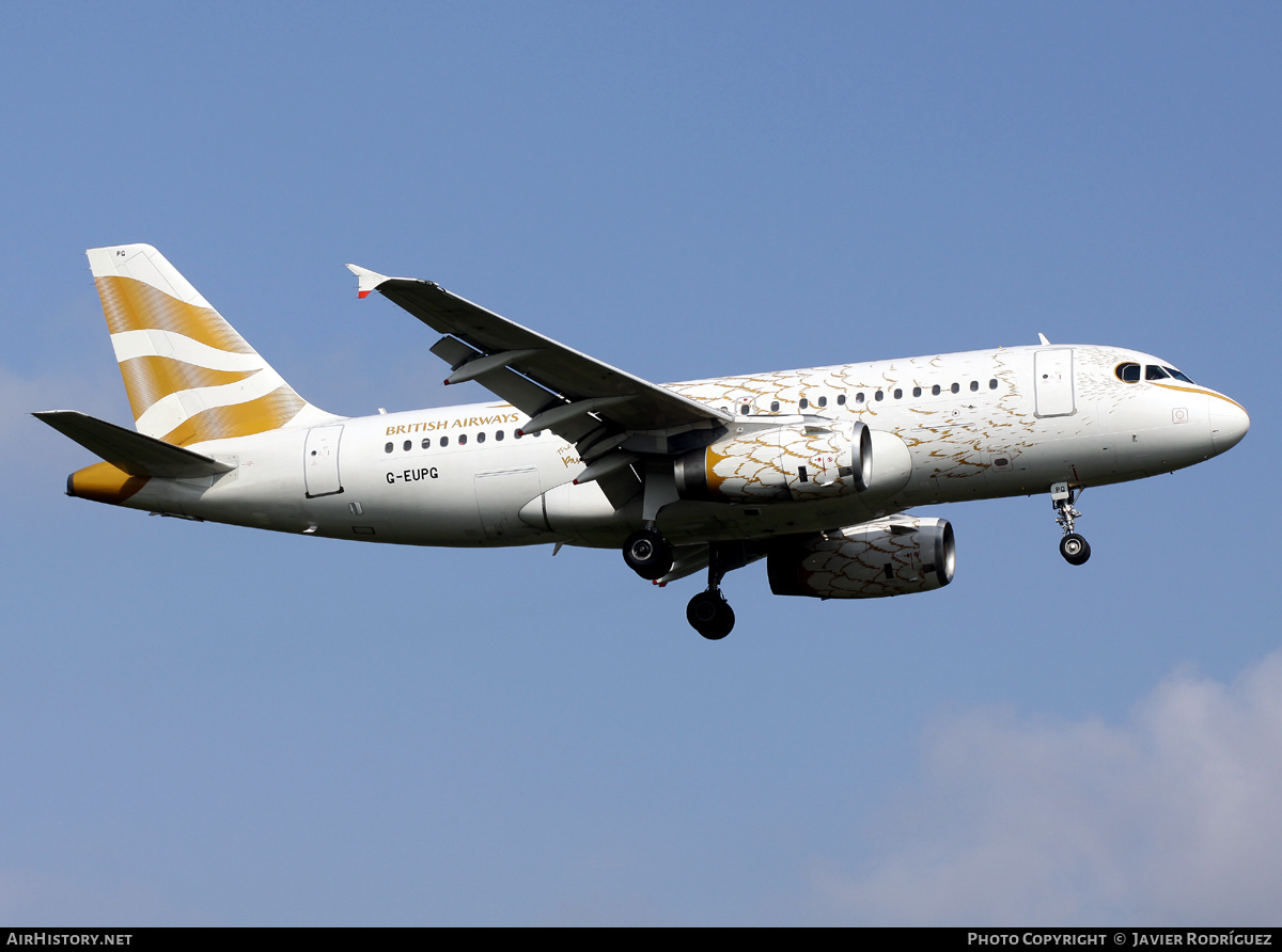 Aircraft Photo of G-EUPG | Airbus A319-131 | British Airways | AirHistory.net #647843