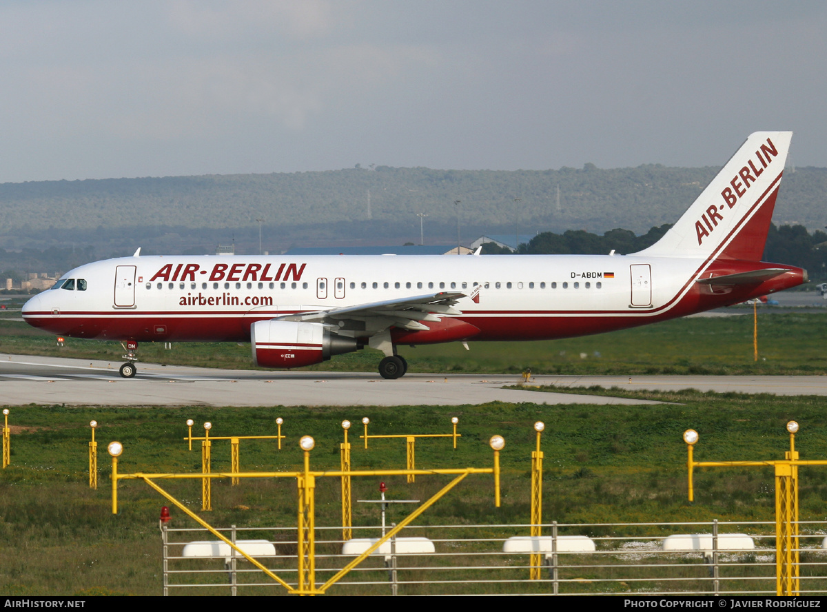 Aircraft Photo of D-ABDM | Airbus A320-214 | Air Berlin | AirHistory.net #647846