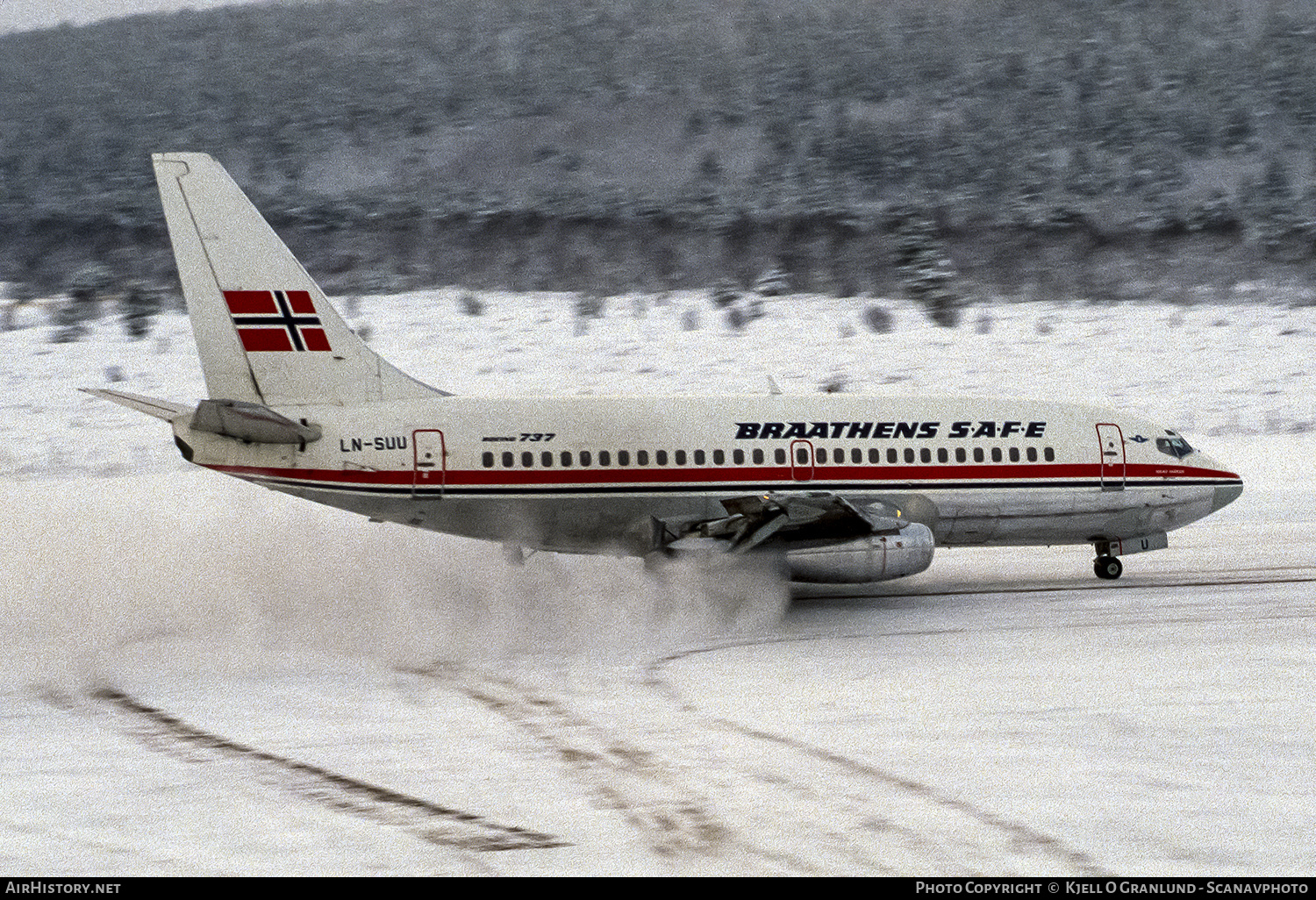 Aircraft Photo of LN-SUU | Boeing 737-205/Adv | Braathens SAFE | AirHistory.net #647849