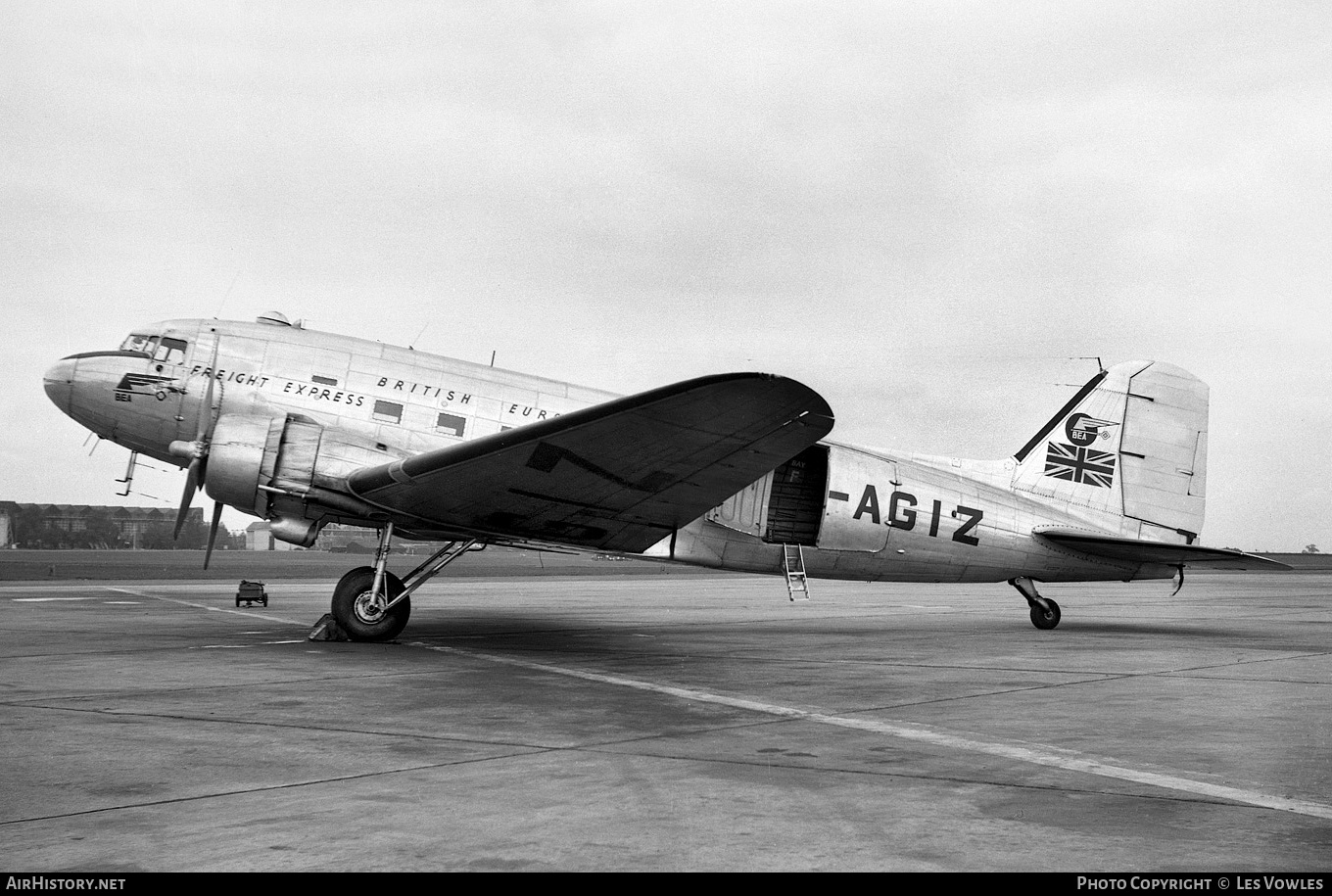 Aircraft Photo of G-AGIZ | Douglas C-47A Dakota Mk.3 | BEA - British European Airways | AirHistory.net #647872
