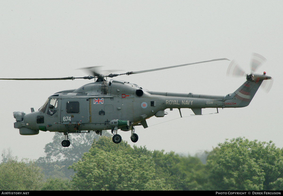 Aircraft Photo of ZD261 | Westland WG-13 Lynx HMA8DSP | UK - Navy | AirHistory.net #647890