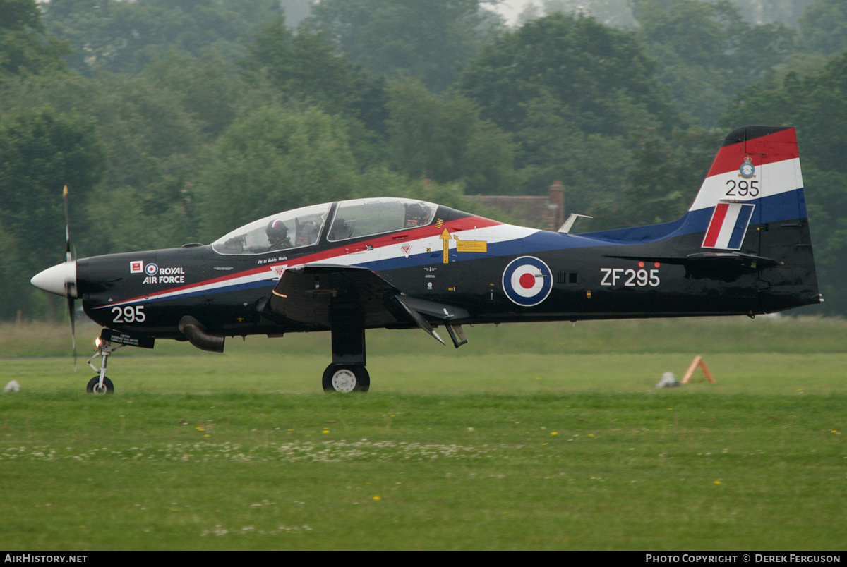 Aircraft Photo of ZF295 | Short S-312 Tucano T1 | UK - Air Force | AirHistory.net #647893