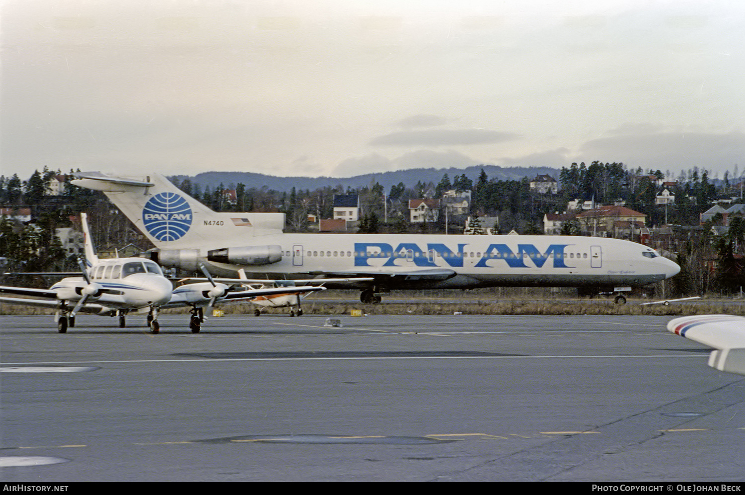 Aircraft Photo of N4740 | Boeing 727-235 | Pan American World Airways - Pan Am | AirHistory.net #647911