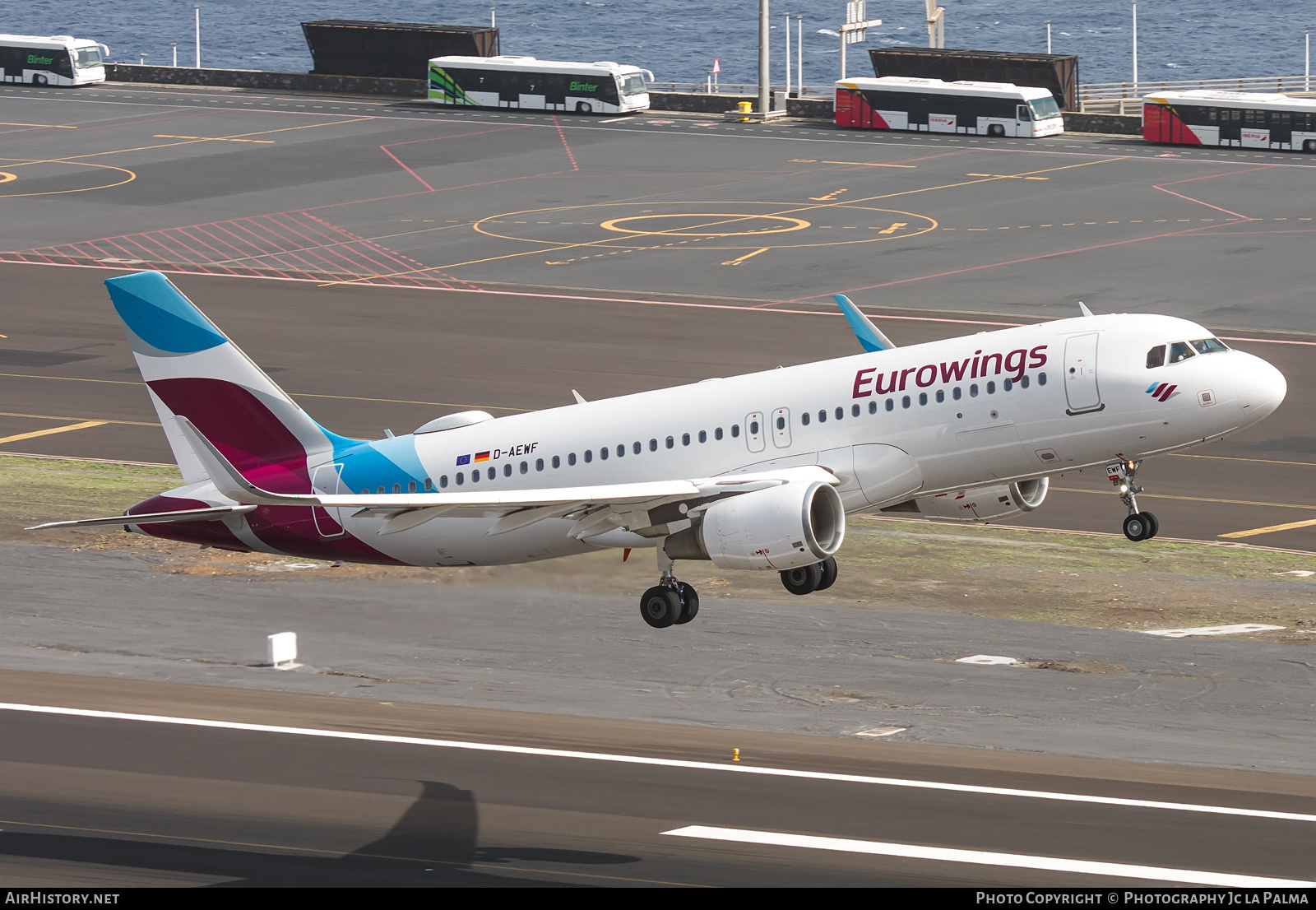 Aircraft Photo of D-AEWF | Airbus A320-214 | Eurowings | AirHistory.net #647919