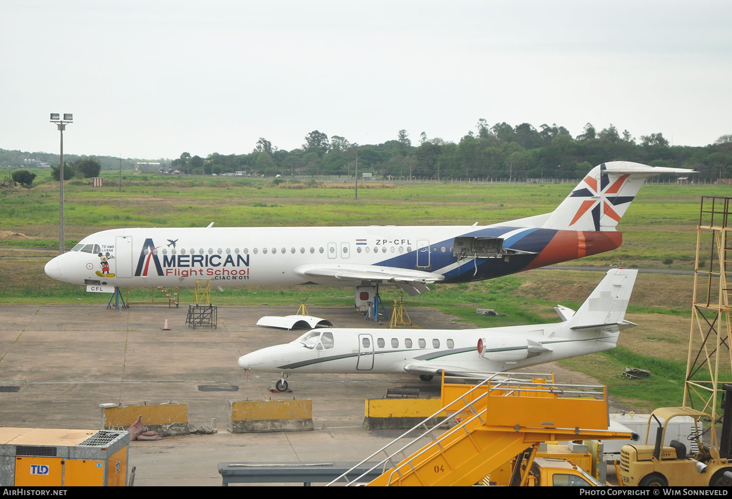 Aircraft Photo of ZP-CFL | Fokker 100 (F28-0100) | Sol del Paraguay Líneas Aéreas | AirHistory.net #647921