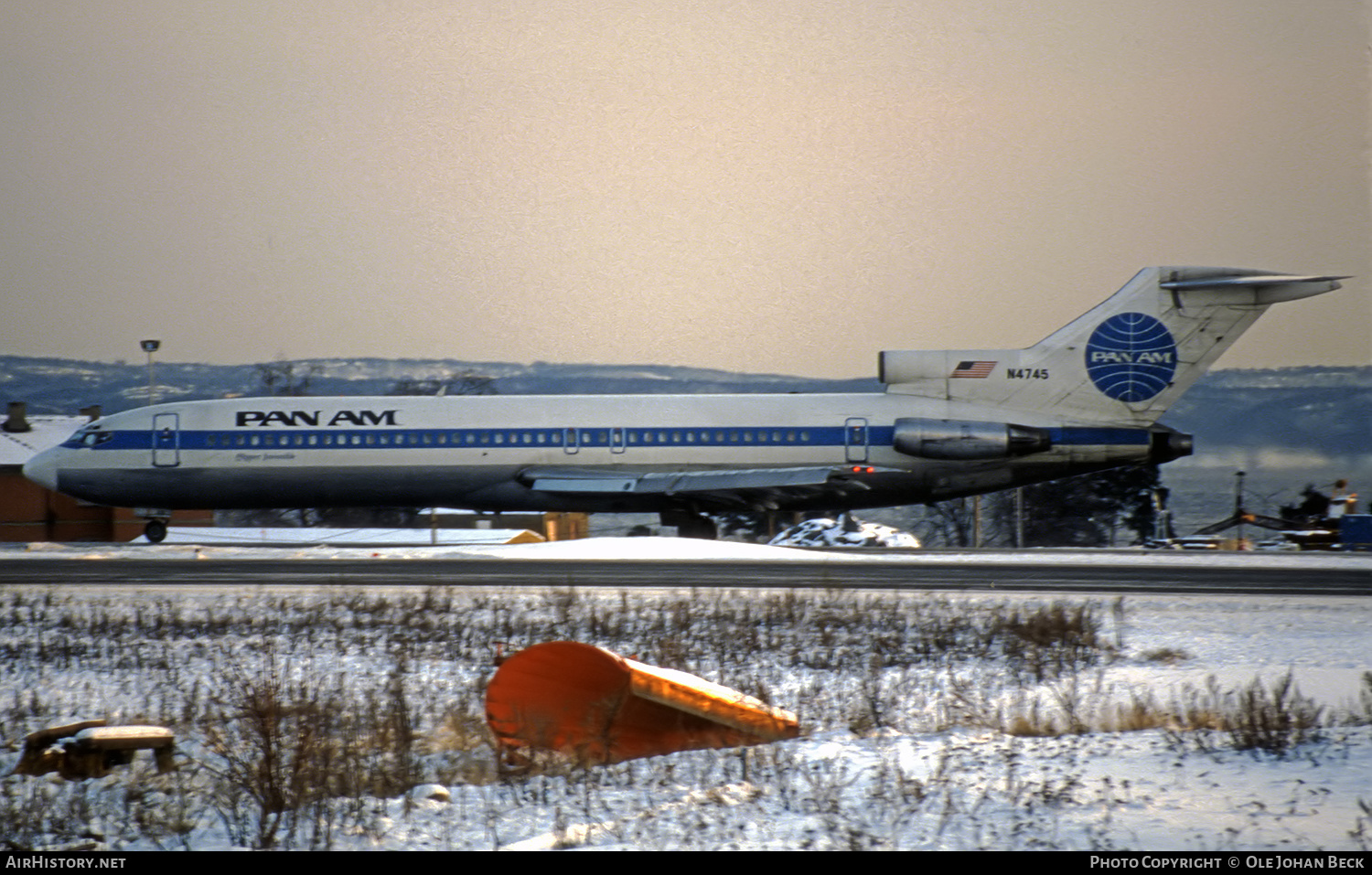 Aircraft Photo of N4745 | Boeing 727-235 | Pan American World Airways - Pan Am | AirHistory.net #647922