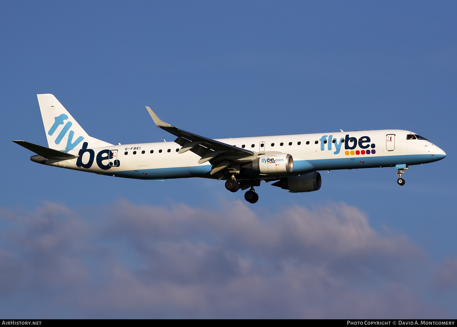 Aircraft Photo of G-FBEI | Embraer 195LR (ERJ-190-200LR) | Flybe | AirHistory.net #647927