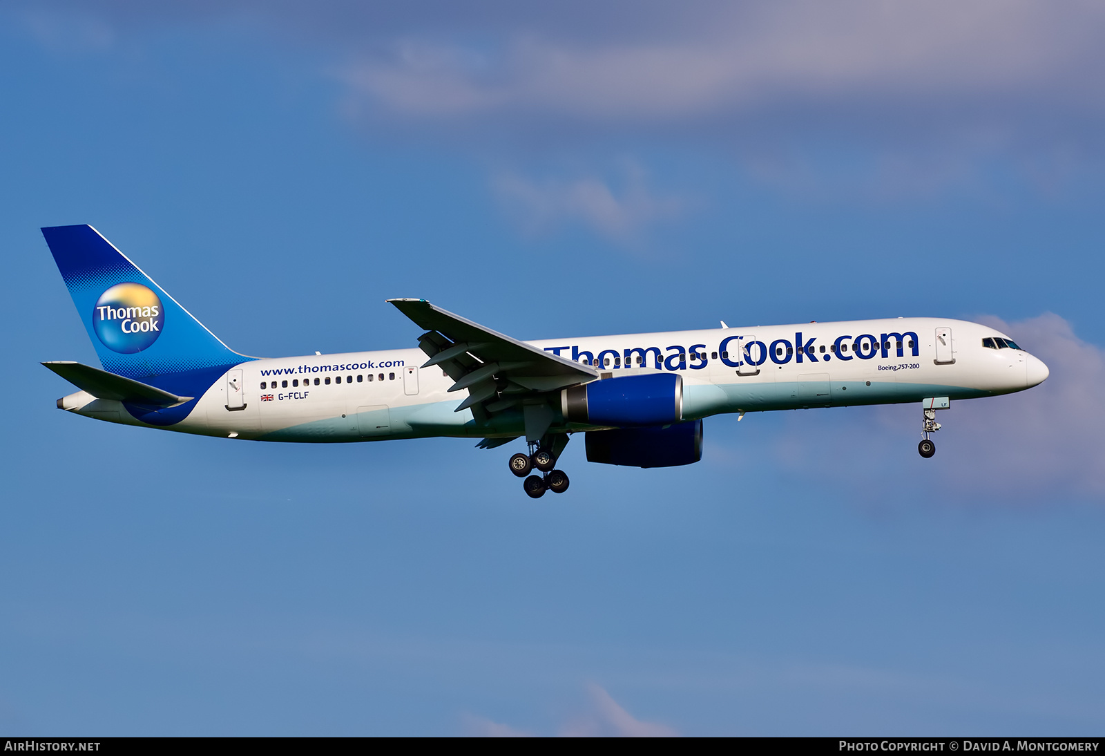 Aircraft Photo of G-FCLF | Boeing 757-28A | Thomas Cook Airlines | AirHistory.net #647936