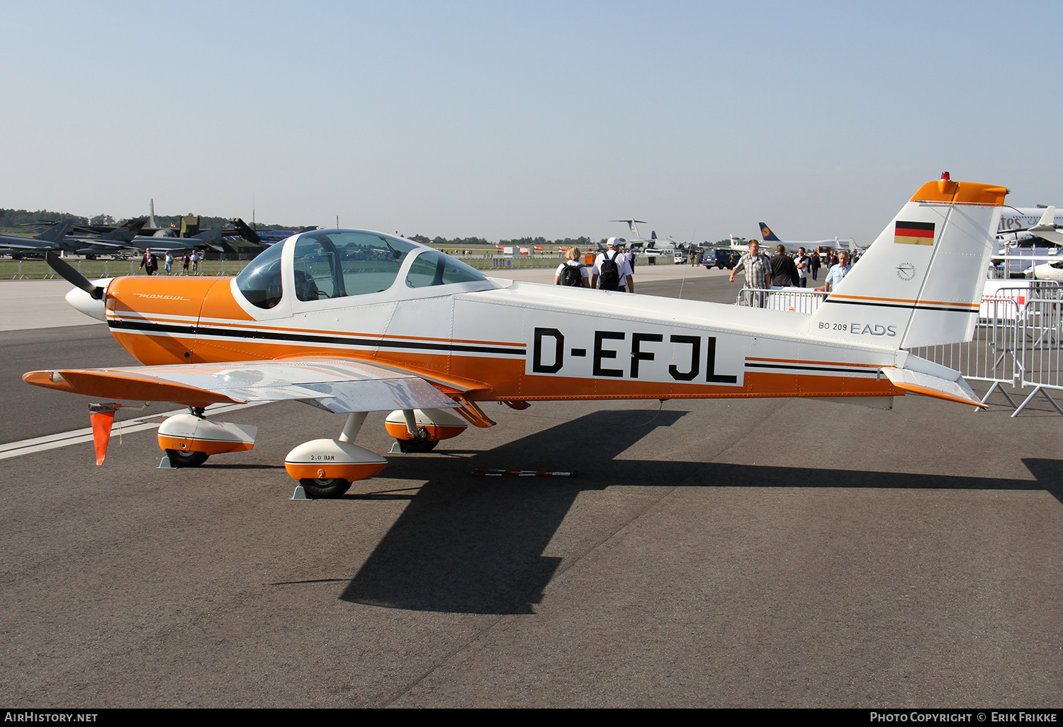 Aircraft Photo of D-EFJL | Bolkow BO-209 Monsun 160RV | AirHistory.net #647939