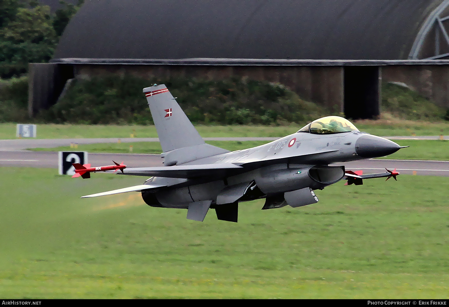 Aircraft Photo of E-075 | General Dynamics F-16AM Fighting Falcon | Denmark - Air Force | AirHistory.net #647950