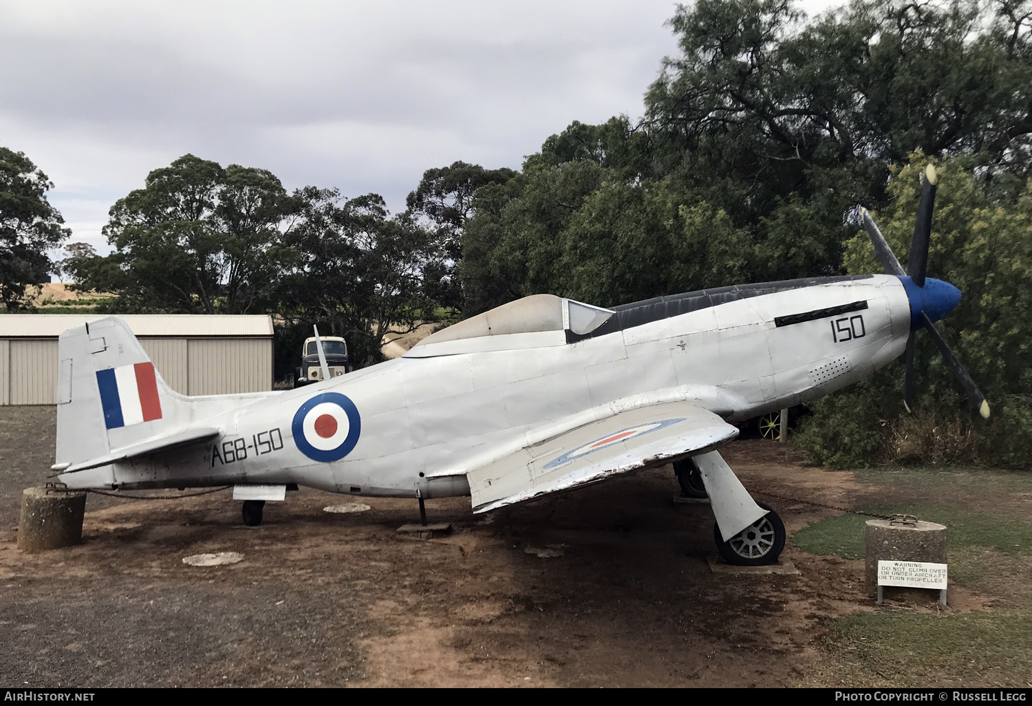 Aircraft Photo of A68-150 | Commonwealth CA-18 Mustang 23 (P-51D) (replica) | Australia - Air Force | AirHistory.net #647951