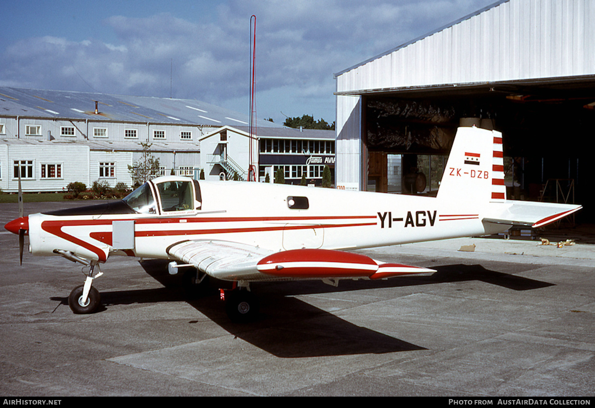 Aircraft Photo of ZK-DZB / YI-AGV | Fletcher FU-24-950 | AirHistory.net #647953