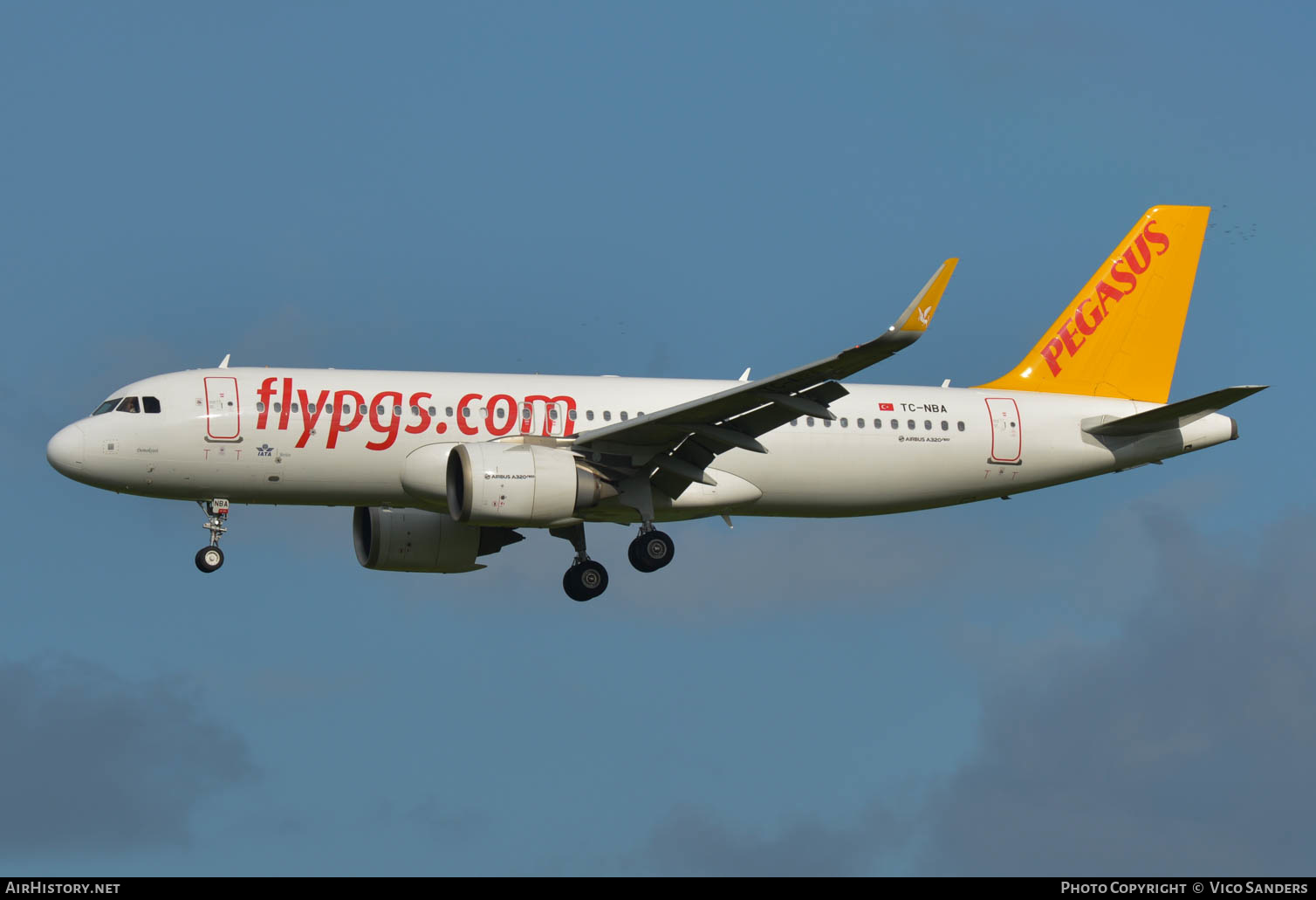 Aircraft Photo of TC-NBA | Airbus A320-251N | Pegasus Airlines | AirHistory.net #647954