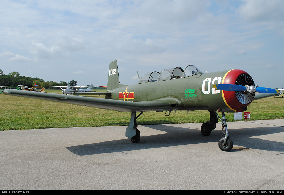 Aircraft Photo of N62157 / NX62157 / 61062 | Nanchang CJ-6A | China - Air Force | AirHistory.net #647971