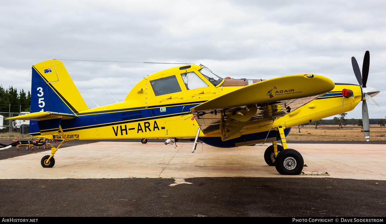 Aircraft Photo of VH-ARA | Air Tractor AT-802 | AgAir | AirHistory.net #647999