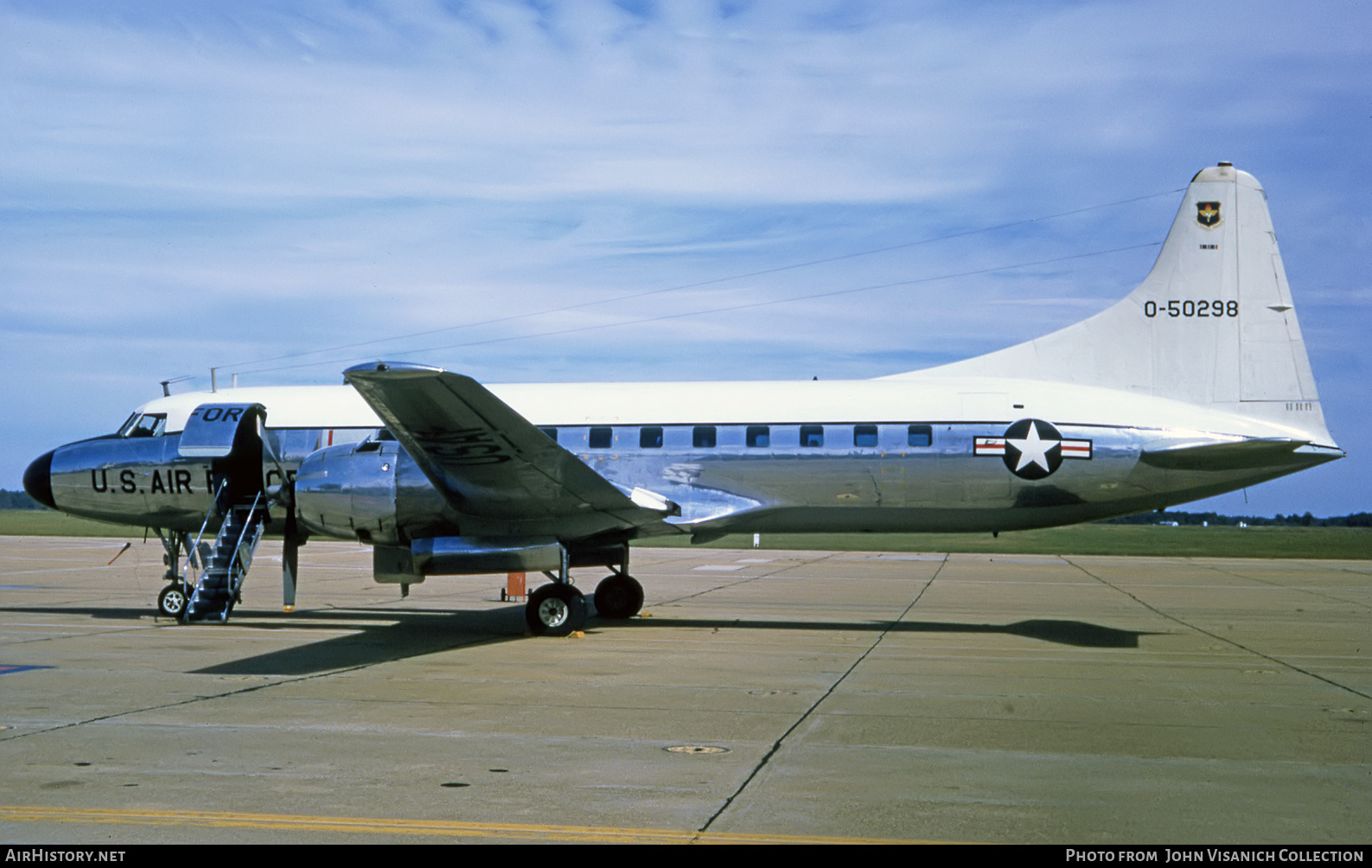 Aircraft Photo of 55-298 / 0-50298 | Convair C-131D | USA - Air Force | AirHistory.net #648008