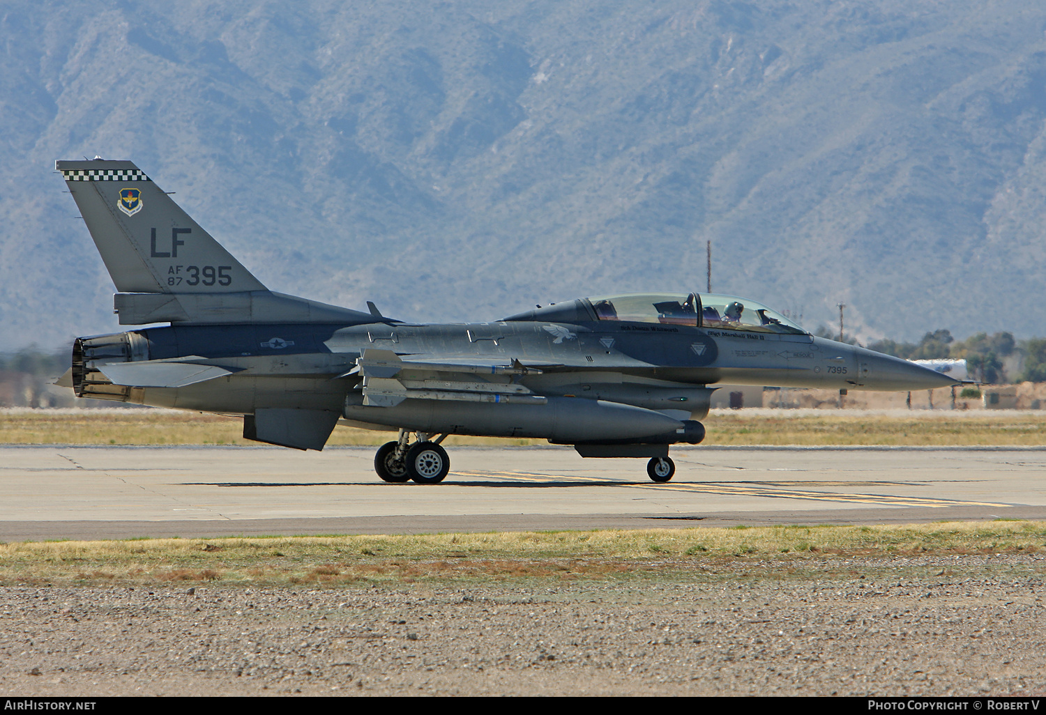 Aircraft Photo of 87-0395 / AF87-395 | General Dynamics F-16D Fighting Falcon | USA - Air Force | AirHistory.net #648026