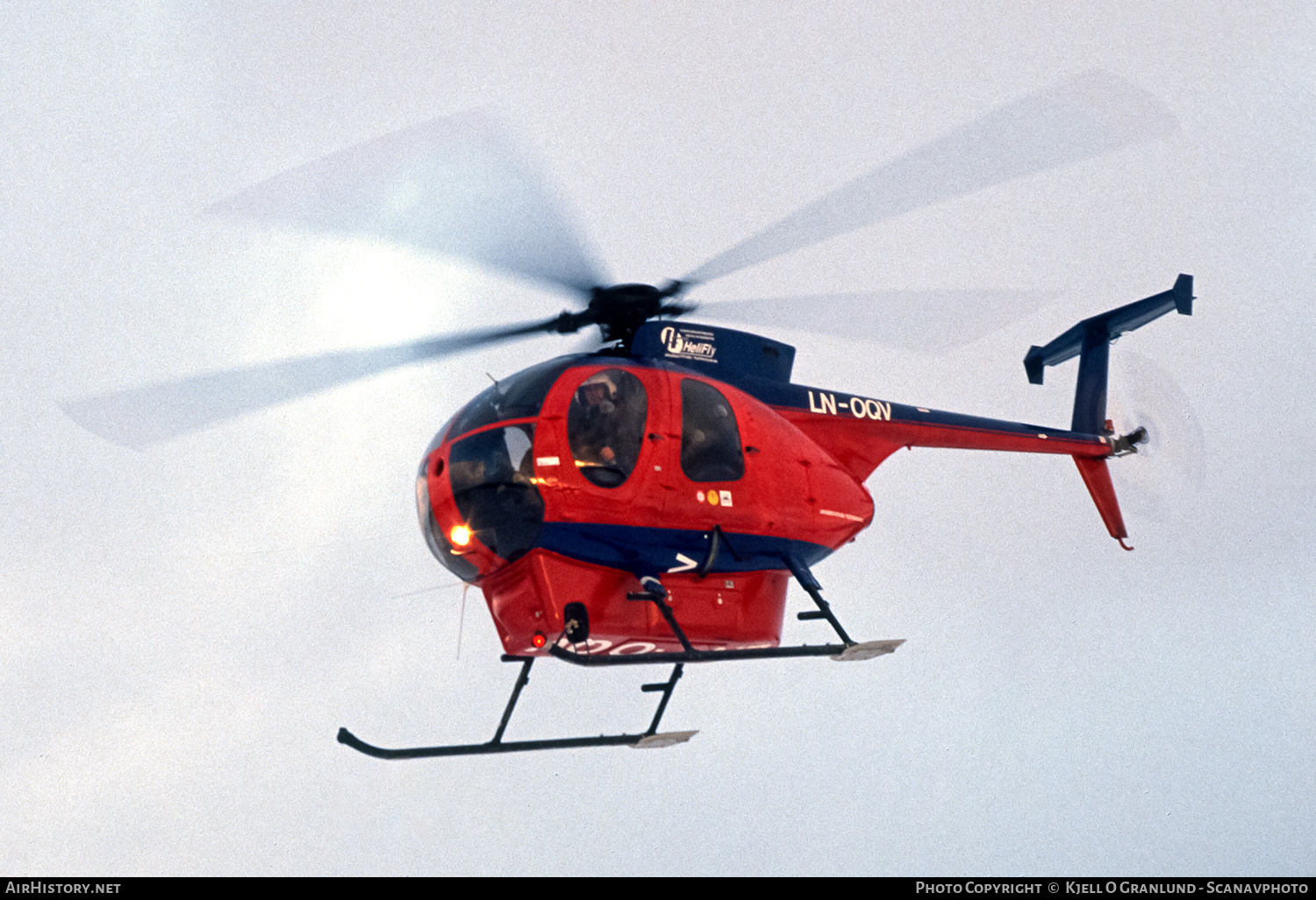 Aircraft Photo of LN-OQV | Hughes 500D (369D) | Helifly | AirHistory.net #648029