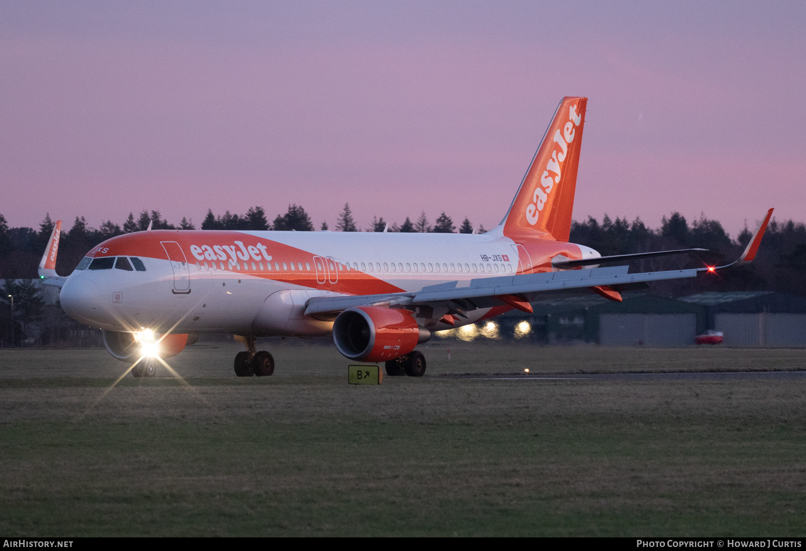 Aircraft Photo of HB-JXS | Airbus A320-214 | EasyJet | AirHistory.net #648030