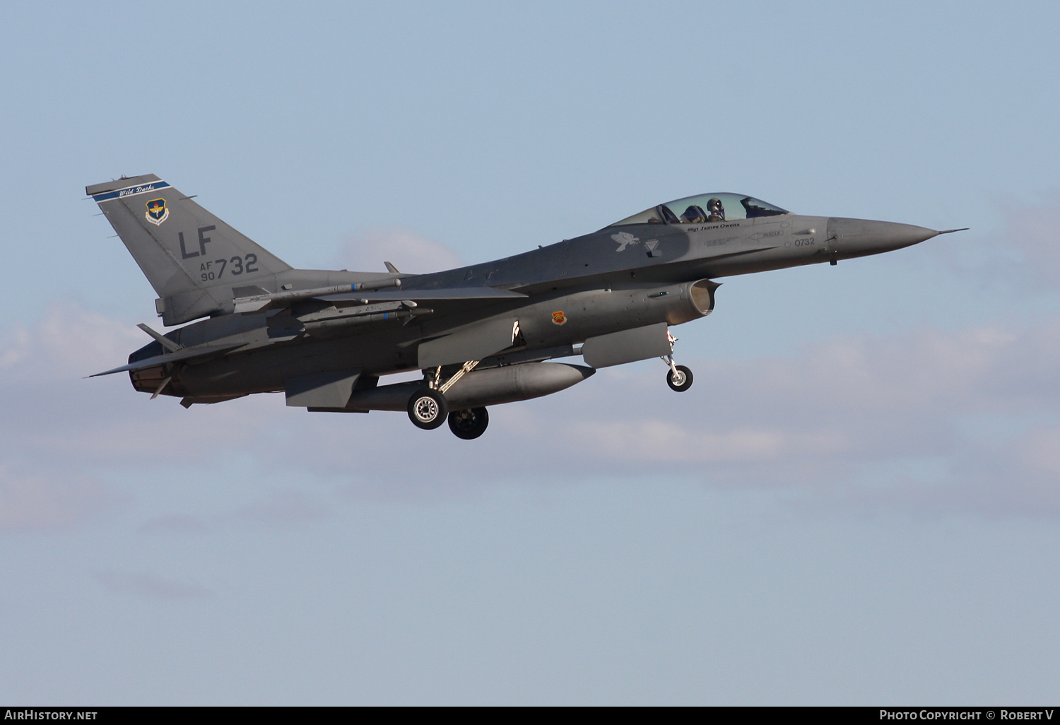 Aircraft Photo of 90-0732 / AF90-732 | General Dynamics F-16CM Fighting Falcon | USA - Air Force | AirHistory.net #648036