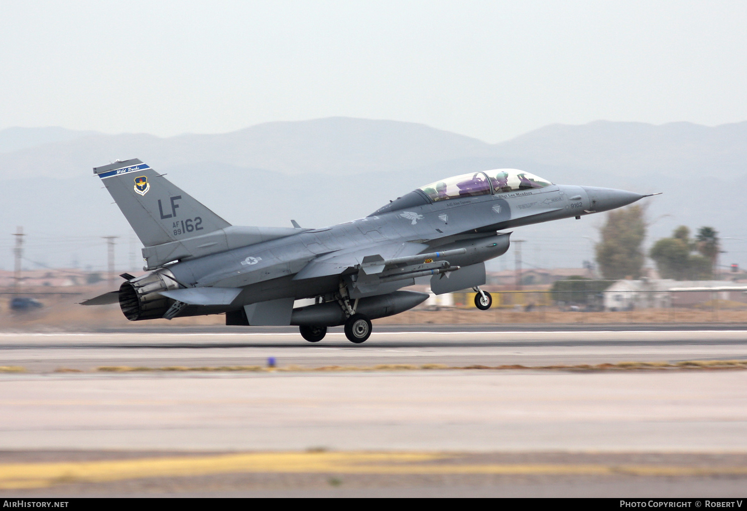 Aircraft Photo of 89-2162 / AF89-162 | General Dynamics F-16DM Fighting Falcon | USA - Air Force | AirHistory.net #648037