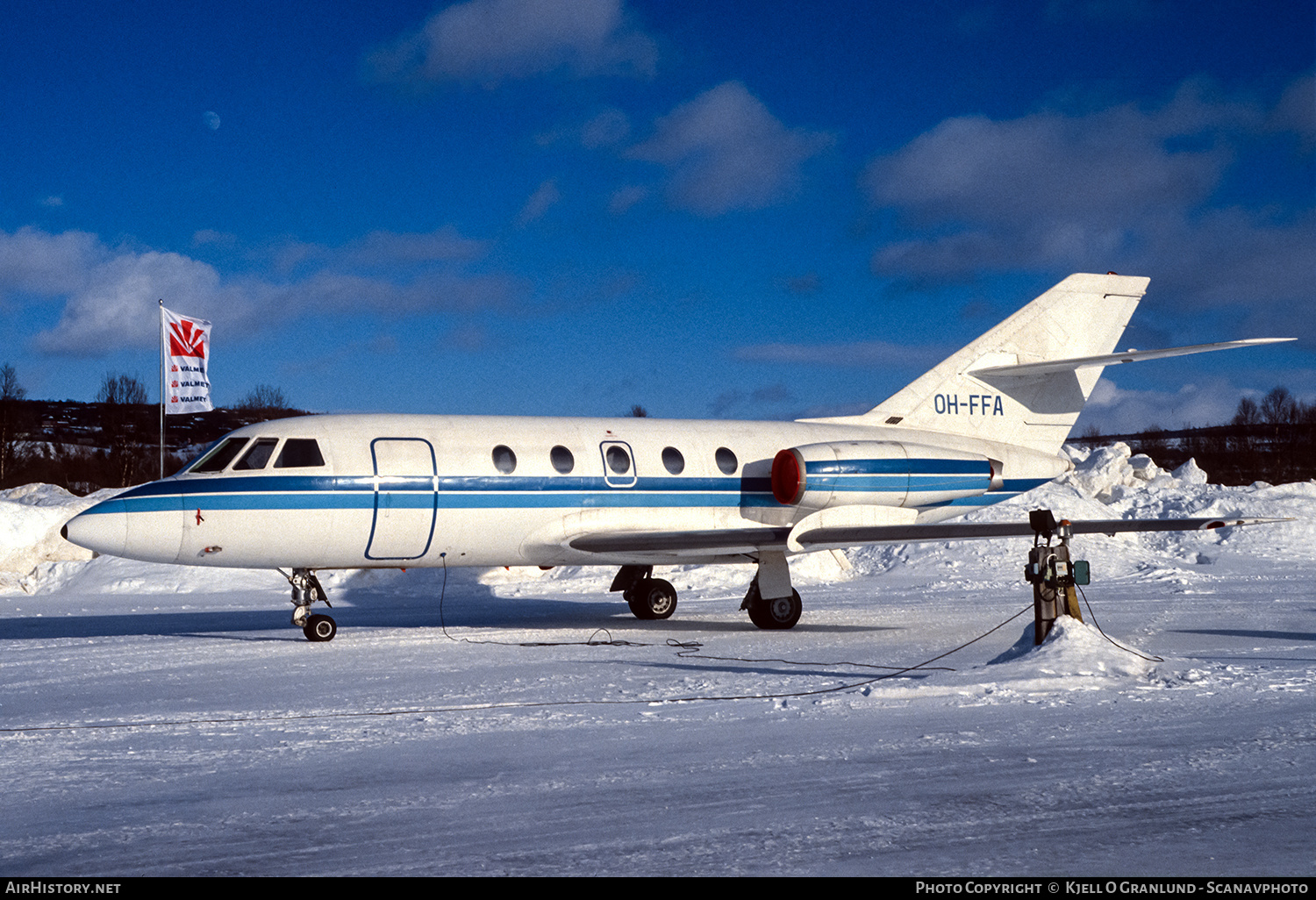 Aircraft Photo of OH-FFA | Dassault Falcon 20C | AirHistory.net #648039