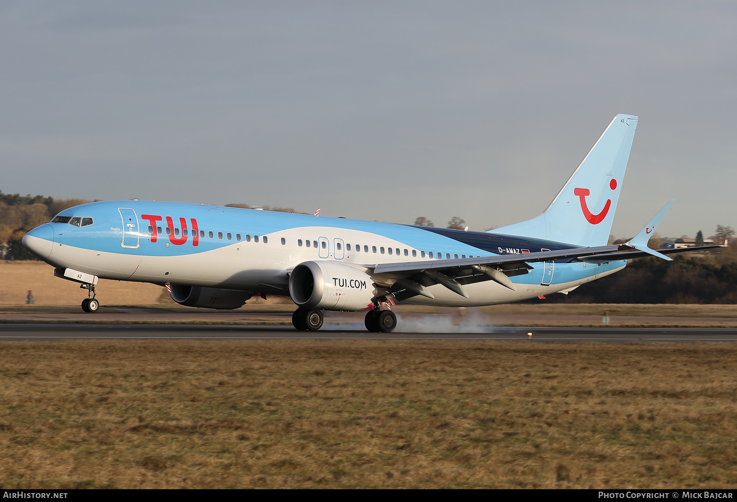 Aircraft Photo of D-AMAZ | Boeing 737-8 Max 8 | TUI | AirHistory.net #648040