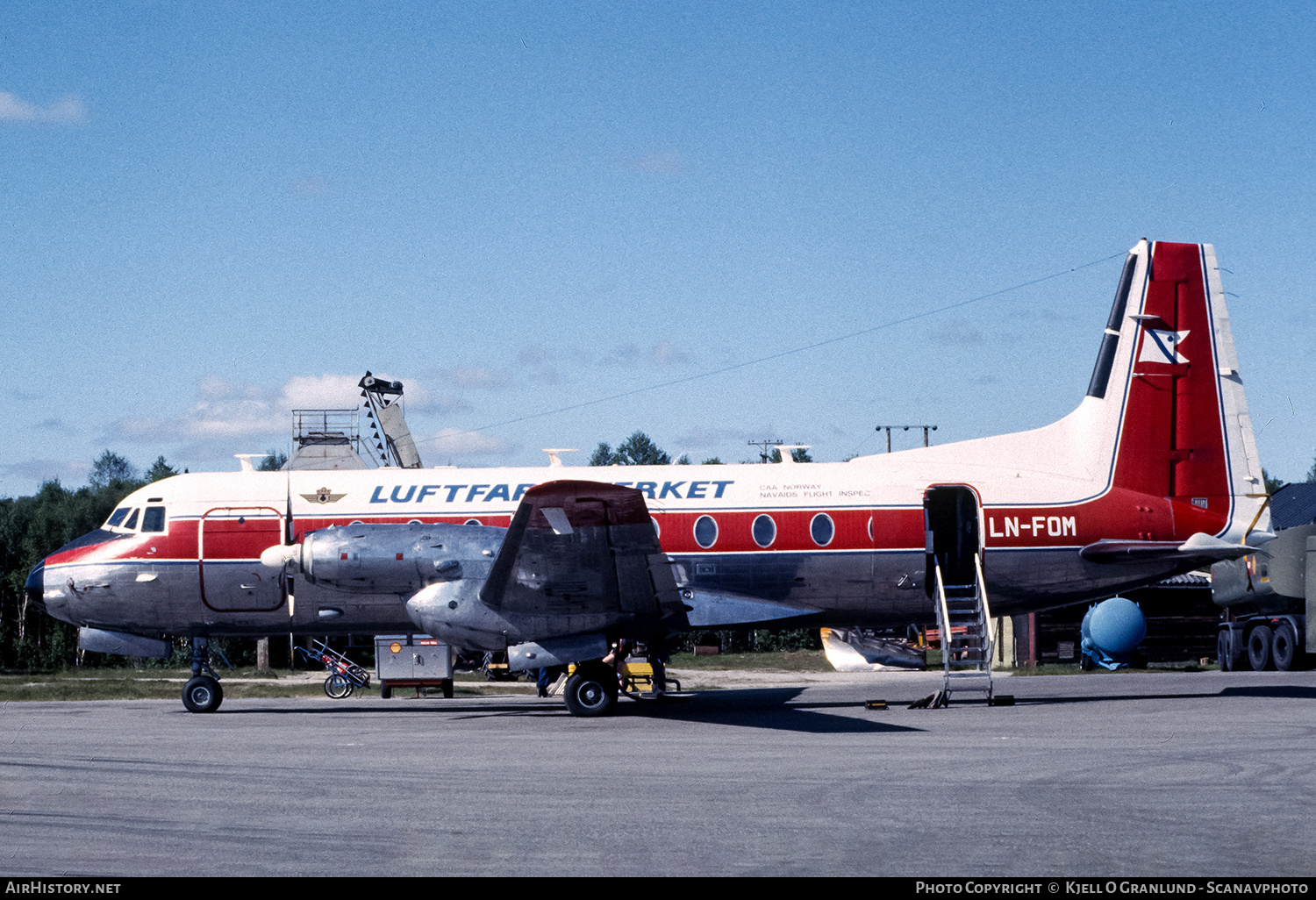 Aircraft Photo of LN-FOM | Hawker Siddeley HS-748 Srs2A/235 | Luftfartsverket | AirHistory.net #648044
