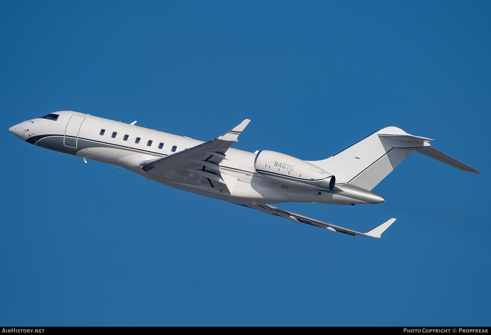 Aircraft Photo of N40TE | Bombardier Global 5000 (BD-700-1A11) | AirHistory.net #648045