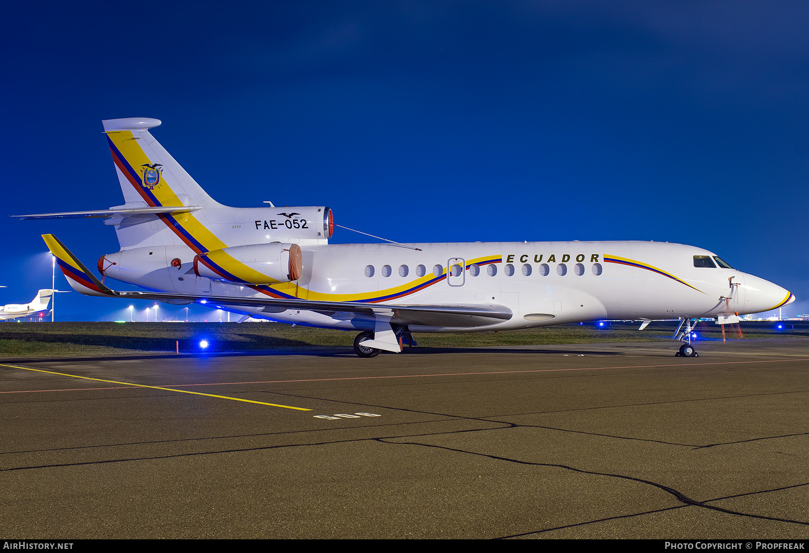 Aircraft Photo of FAE-052 | Dassault Falcon 7X | Ecuador - Air Force | AirHistory.net #648048