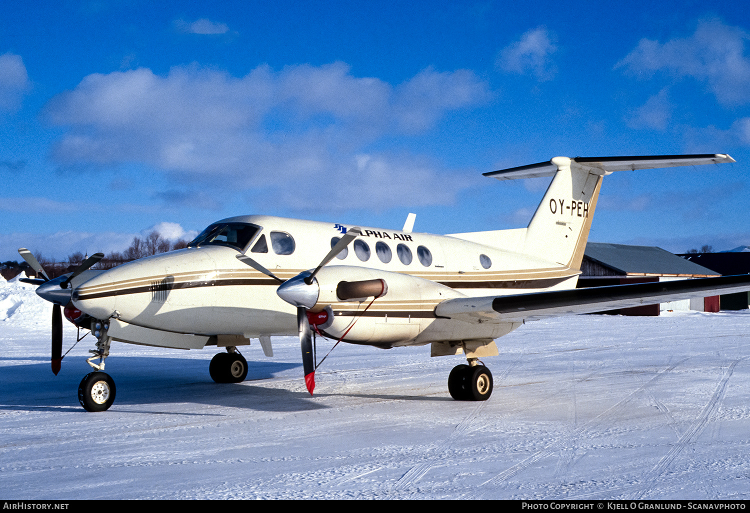 Aircraft Photo of OY-PEH | Beech 200 Super King Air | Alpha Air | AirHistory.net #648049