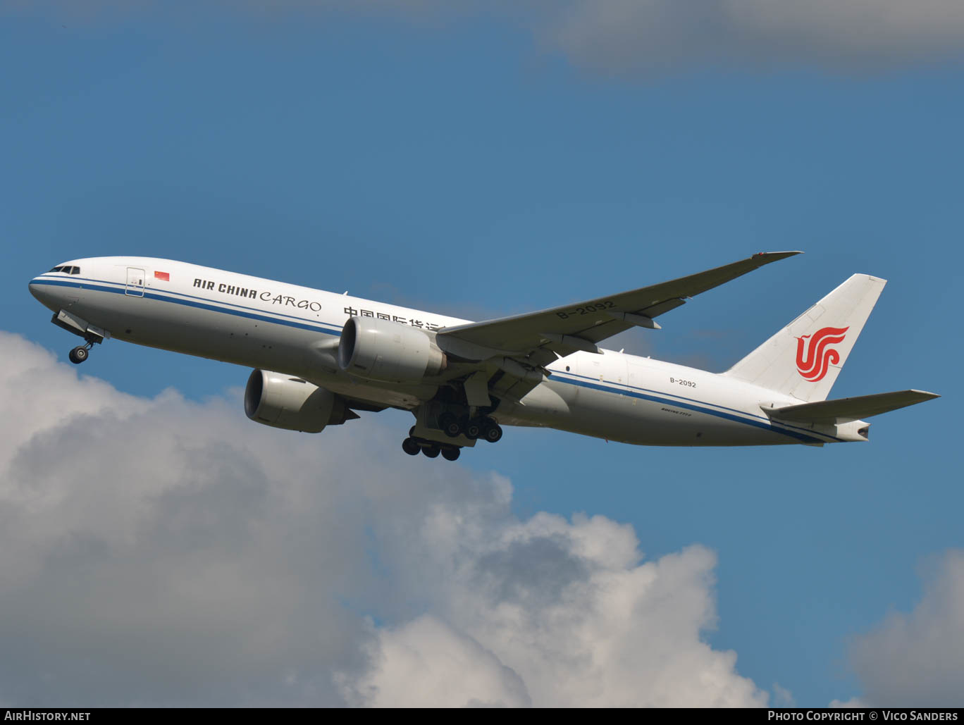 Aircraft Photo of B-2092 | Boeing 777-FFT | Air China Cargo | AirHistory.net #648056