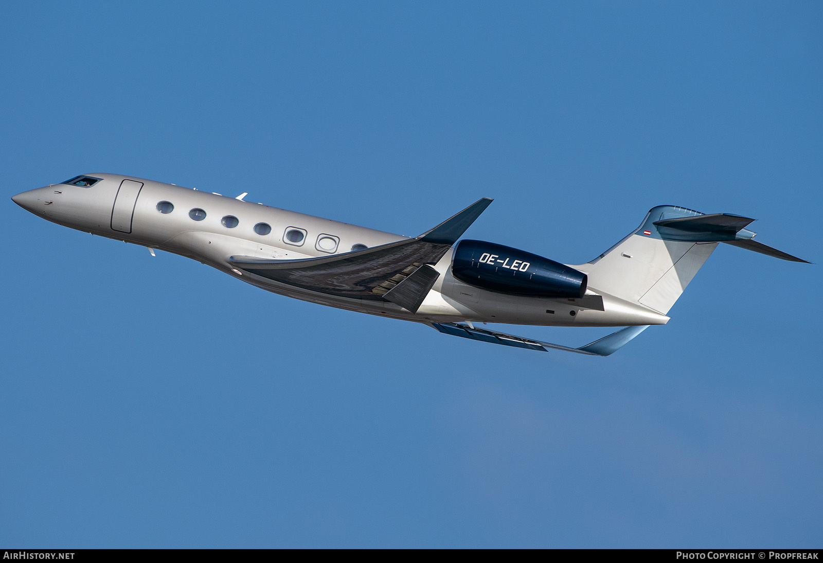 Aircraft Photo of OE-LEO | Gulfstream Aerospace G650 (G-VI) | AirHistory.net #648073