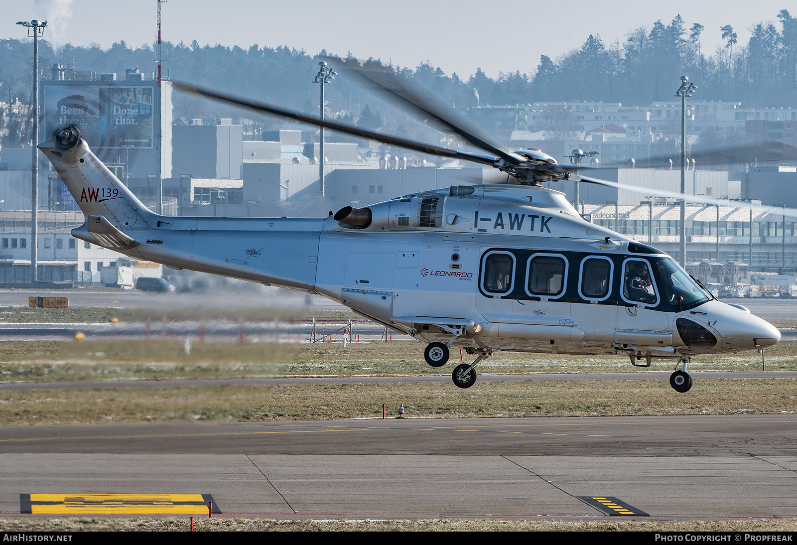 Aircraft Photo of I-AWTK | AgustaWestland AW-139 | Swiftcopters | AirHistory.net #648077