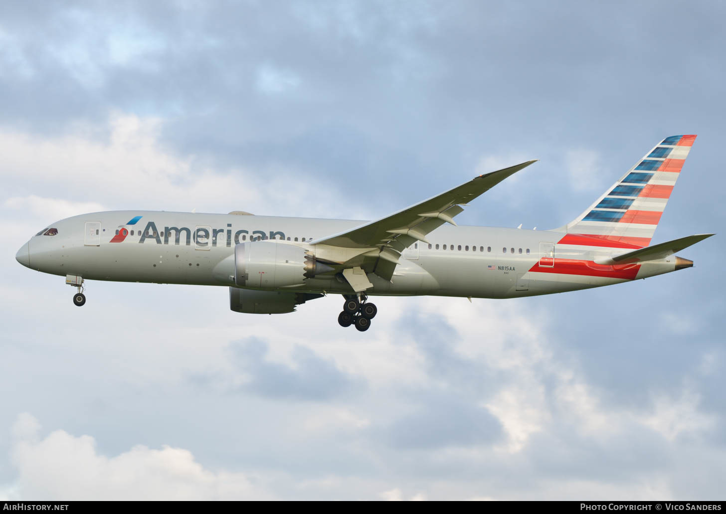 Aircraft Photo of N815AA | Boeing 787-8 Dreamliner | American Airlines | AirHistory.net #648081