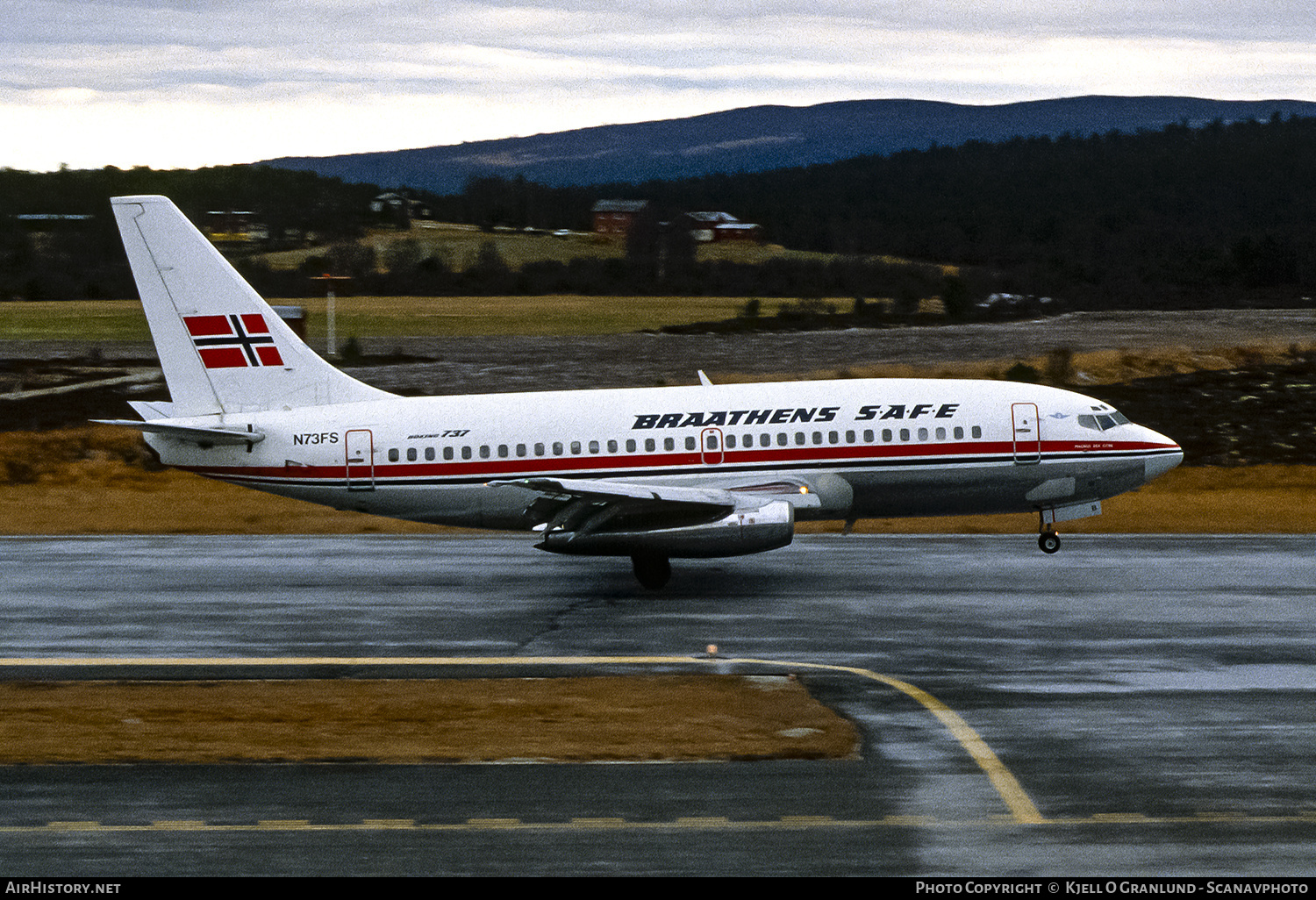 Aircraft Photo of N73FS | Boeing 737-205/Adv | Braathens SAFE | AirHistory.net #648088