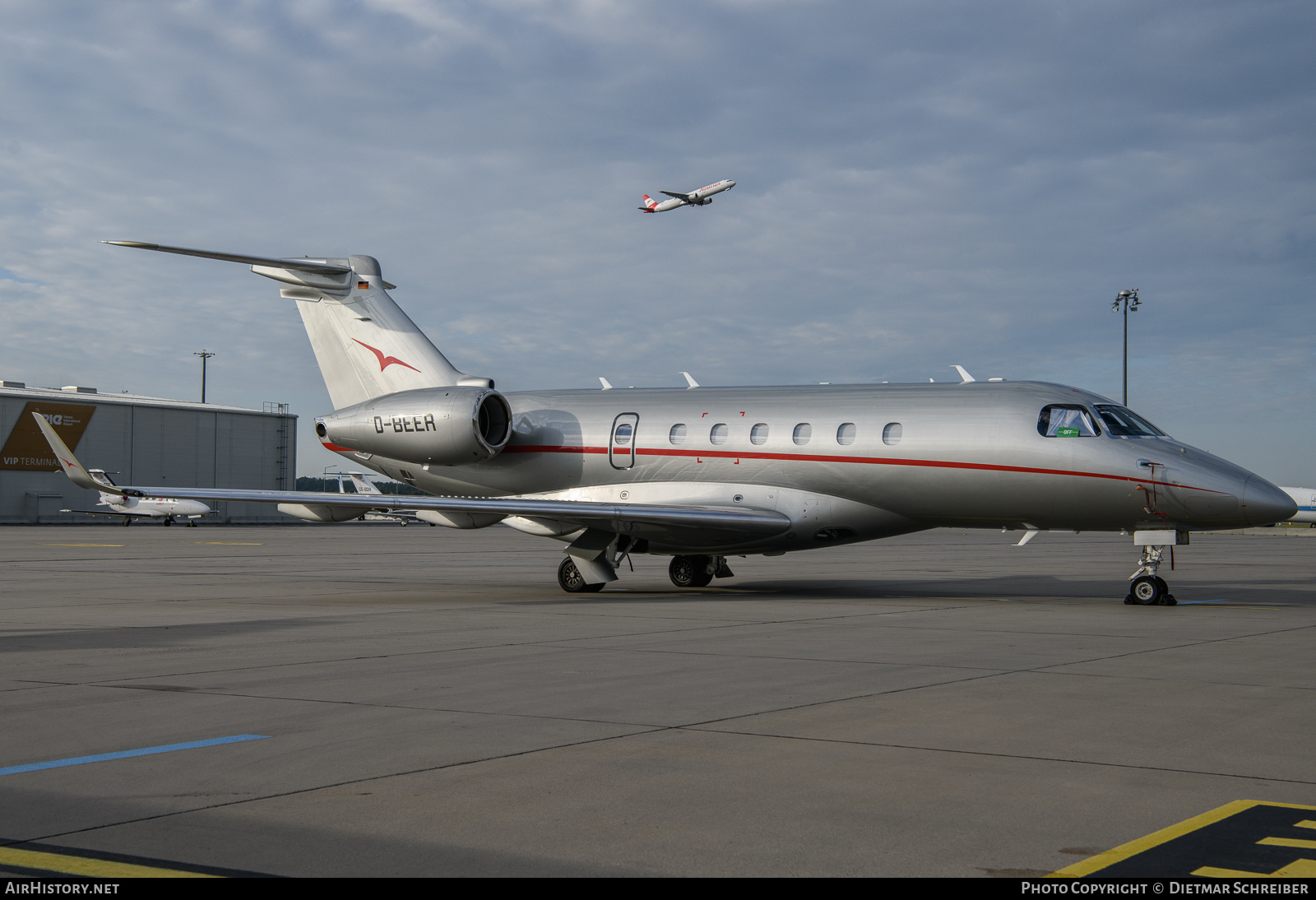 Aircraft Photo of D-BEER | Embraer EMB-550 Legacy 500 | VistaJet | AirHistory.net #648092