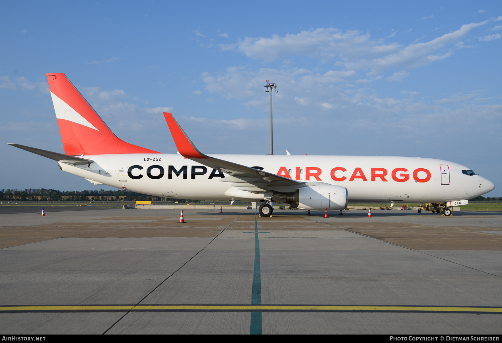 Aircraft Photo of LZ-CXC | Boeing 737-8CX(SF) | Compass Air Cargo | AirHistory.net #648093