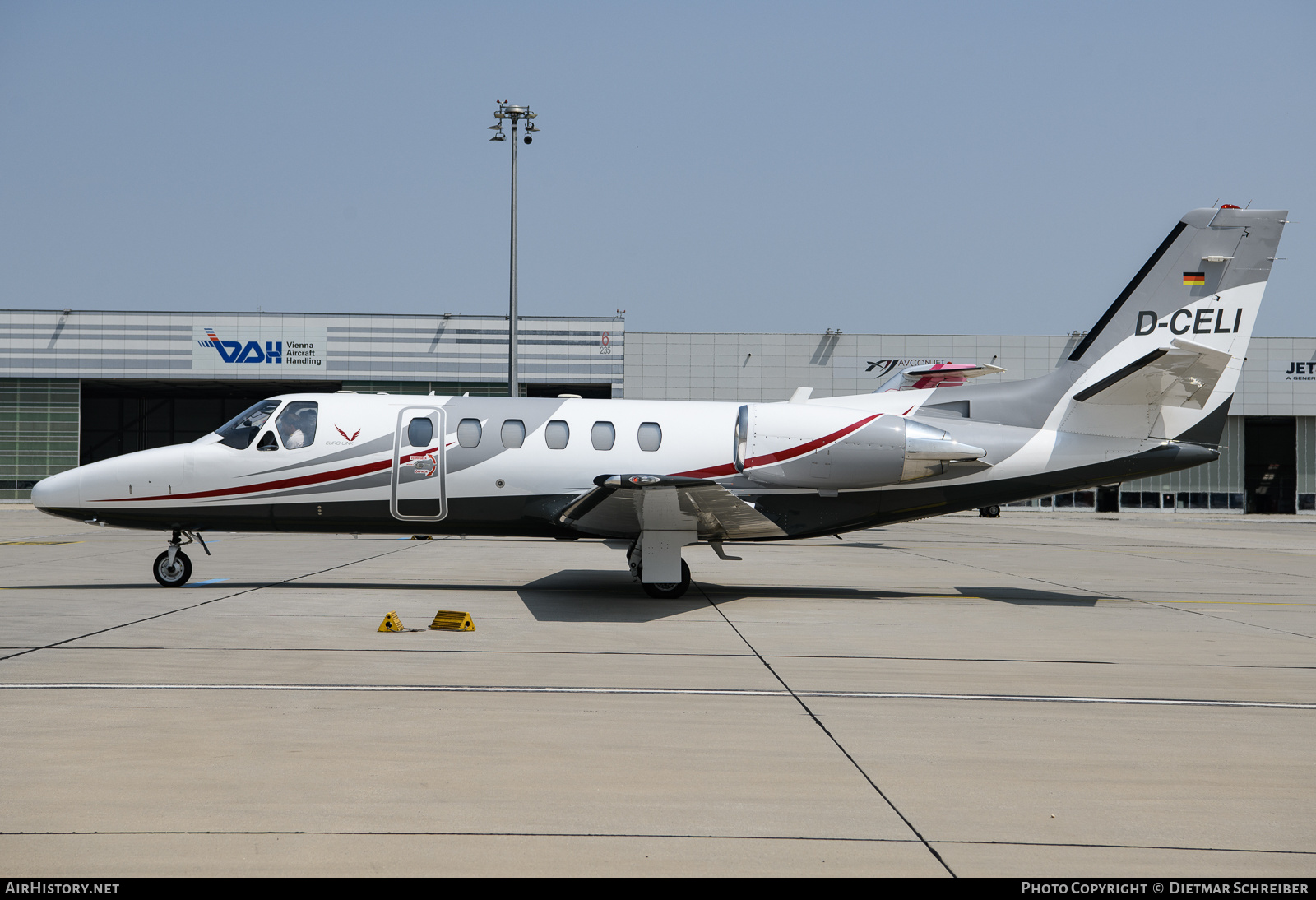 Aircraft Photo of D-CELI | Cessna 550 Citation Bravo | Euro Link | AirHistory.net #648108