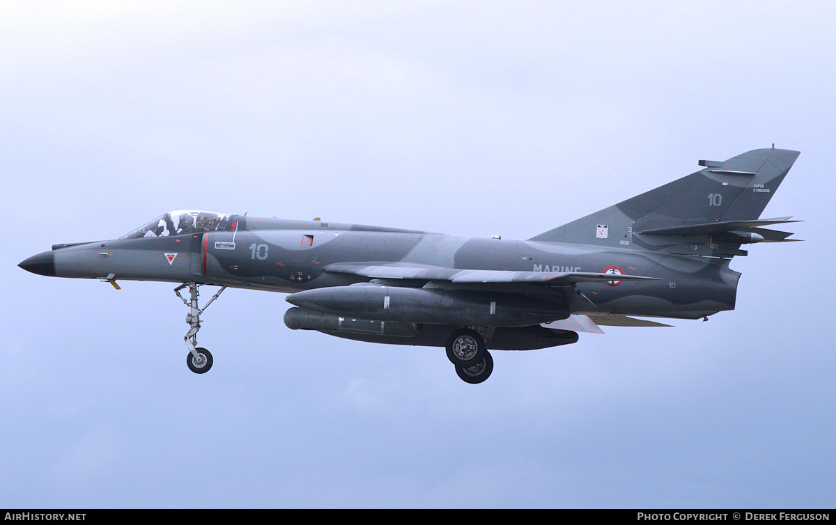 Aircraft Photo of 10 | Dassault Super Etendard Modernisé | France - Navy | AirHistory.net #648113