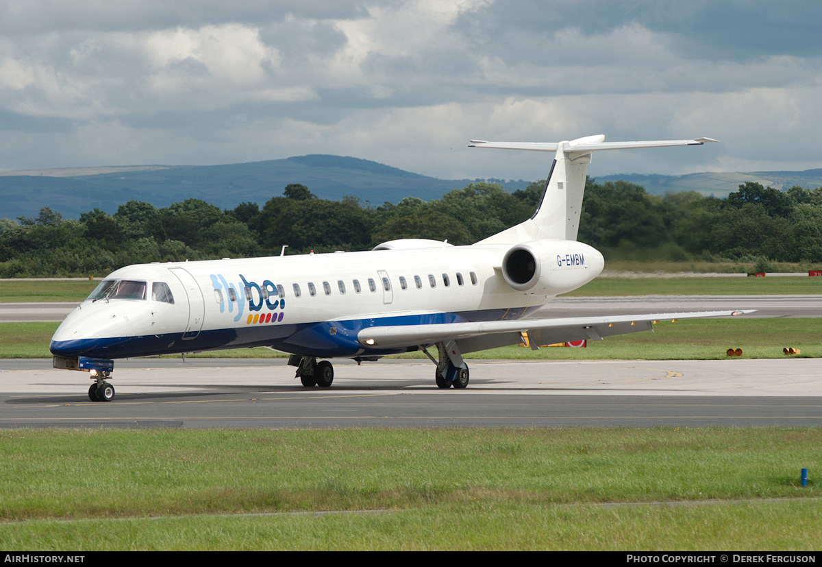 Aircraft Photo of G-EMBM | Embraer ERJ-145EU (EMB-145EU) | Flybe | AirHistory.net #648120