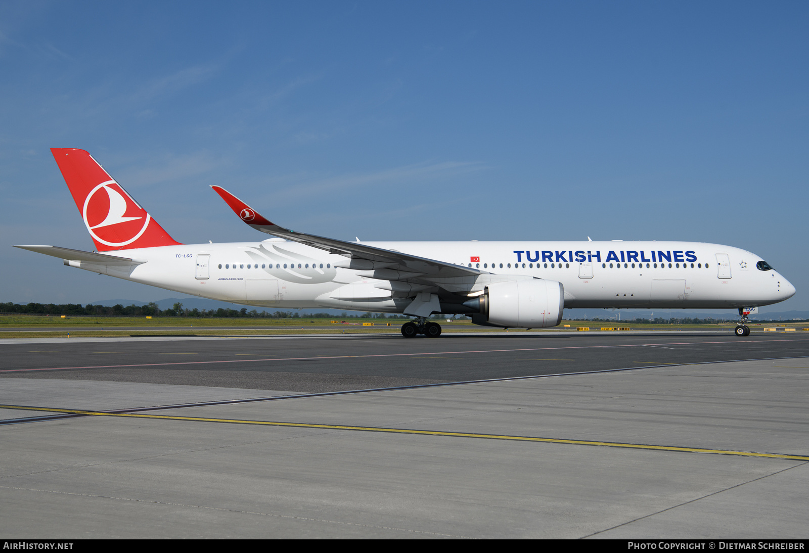 Aircraft Photo of TC-LGG | Airbus A350-941 | Turkish Airlines | AirHistory.net #648127