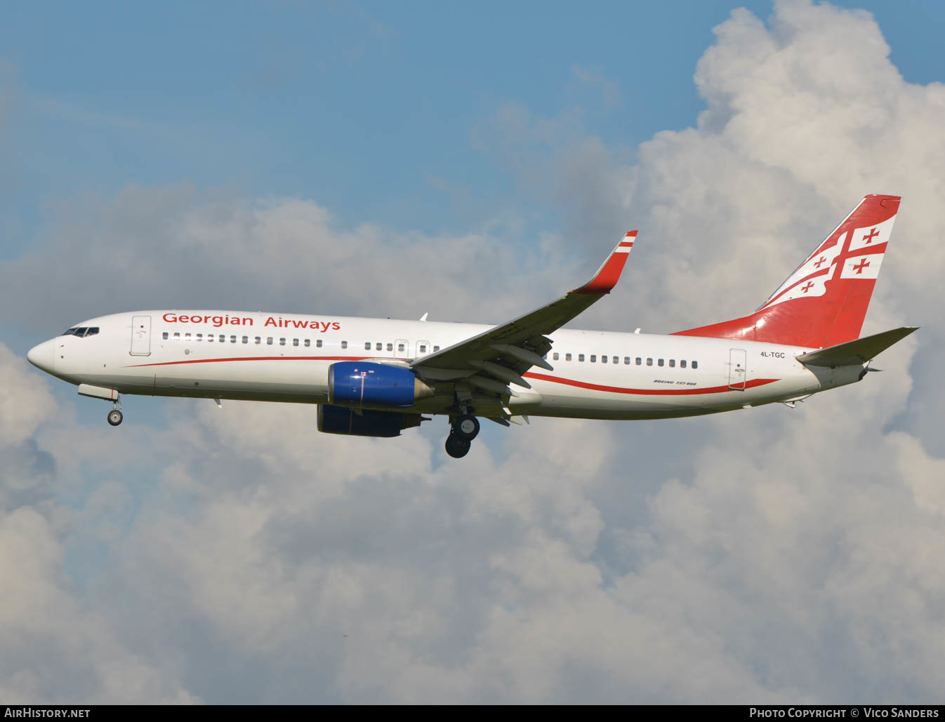 Aircraft Photo of 4L-TGC | Boeing 737-8FH | Georgian Airways | AirHistory.net #648130