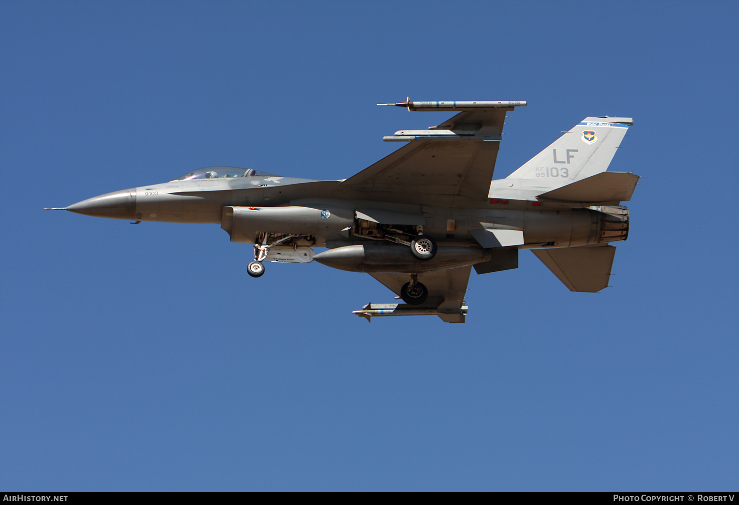 Aircraft Photo of 89-2103 / AF89-103 | General Dynamics F-16CM Fighting Falcon | USA - Air Force | AirHistory.net #648131
